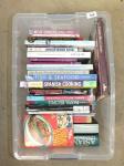 BOX OF COOKBOOKS