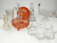 Quantity Of Decorative Glasswa