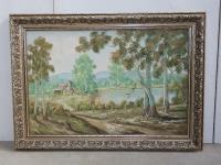 479 · GILT FRAMED OIL ON CANVAS OF A