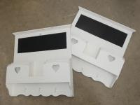 2 Chalkboards With Integrated