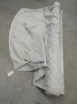 493 · QUANTITY OF DAMASK IVORY FABRI