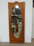 Tas Oak Framed Bevelled Glass
