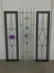 3 Entry Door Glass Panels (Lea