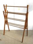 Folding Timber Clothes Airer