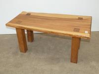 Rustic Timber Coffee Table H-4