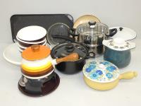 3 Boxes Of Vintage Kitchenware