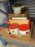 Vintage Kitchen Canisters, Bre