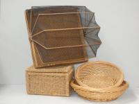 Various Cane Ware Including Se