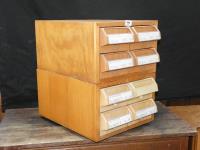 2 1970'S Library Card Files