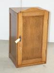 TIMBER SINGLE DOOR CUPBOARD